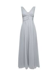 Little Mistress Dove Grey Maxi Dress