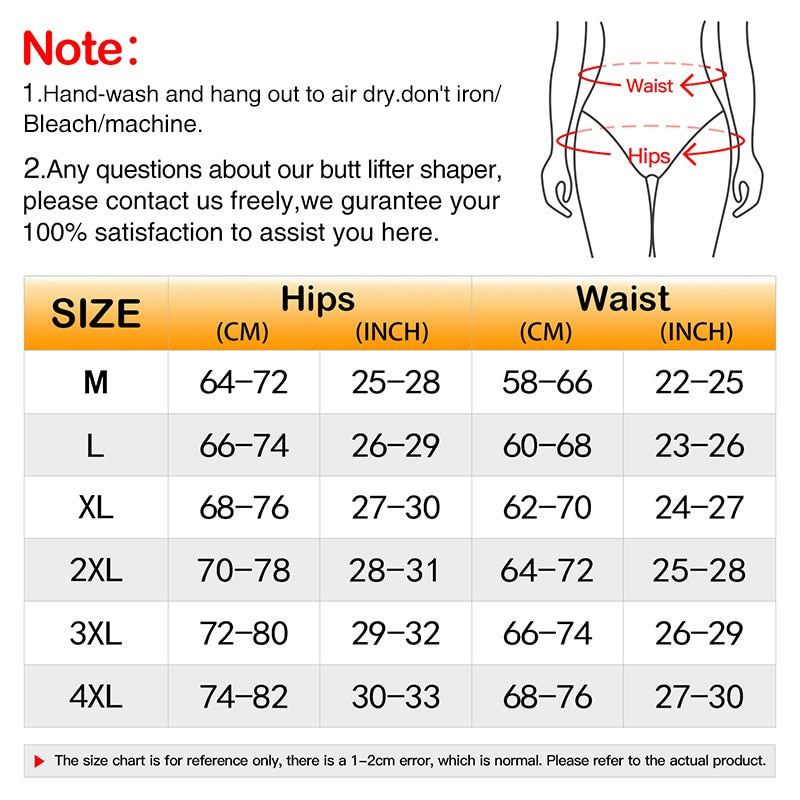 Burvogue Butt Lift Tummy Control Panties