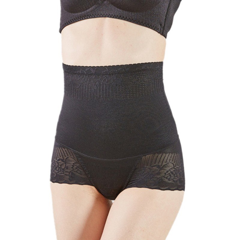 Highwaist Ultra Thin Body Shaper with Lace Detail