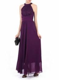 Jolie Moi Halter Neck Lace Dress