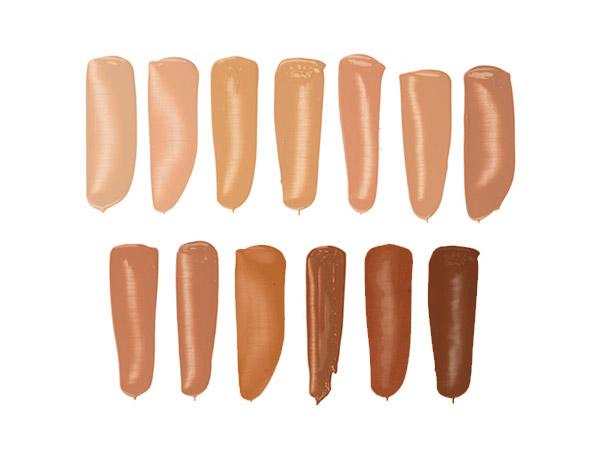 Touch Mineral Liquid Foundation COLOURS